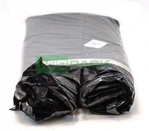 Мешки для мусора 240л, 120 мкм, ПВД, в пачках 50 шт, черные - Вид 3